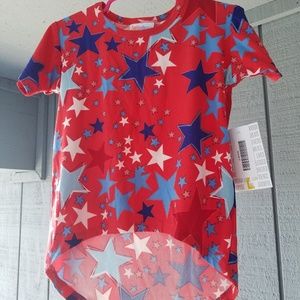 NWT Red/Blue star Gracie